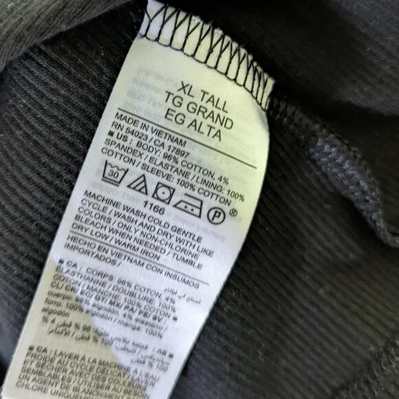 Old Navy Ribbed Cotton Puff SLeeve Sweetheart Neckline Top - Picture 6 of 6